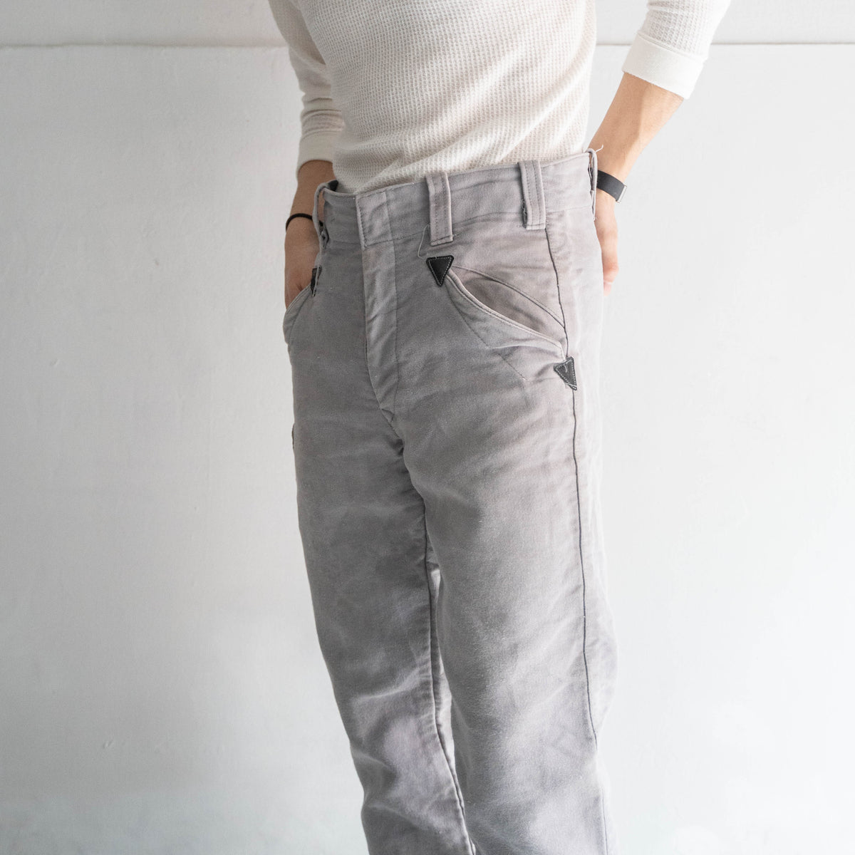 around 1970s Germany elephantskin logger pants – gochic vintage