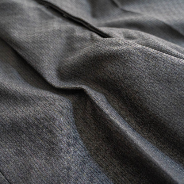 1970s Japan vintage gray based stripe-like slacks