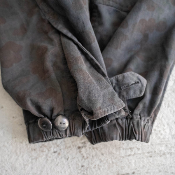 1950-60s Austrian military camouflage cargo pants -over dyed-