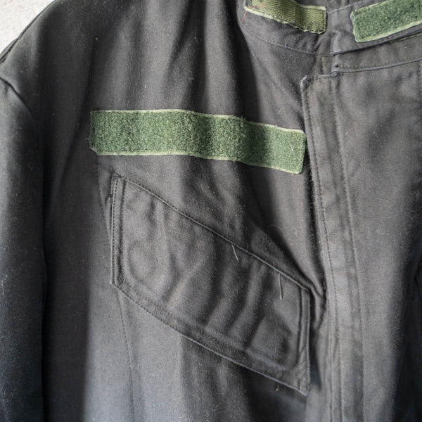 1980s Belgium military M64 hooded coat 'over dyed'