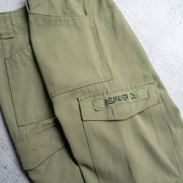 2000s Austrian military cargo pants with patch
