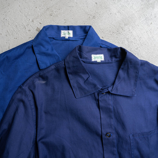 1980s VIETNAM navy cotton 100 work jacket 'dead stock'