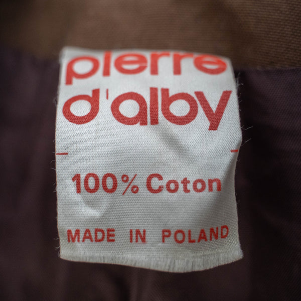 around 1970-80s poland made design coat 'lots of buttons' -dead stock-