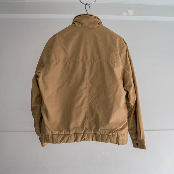 1980s khaki short hunting blouson