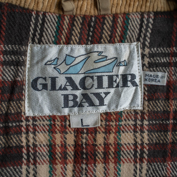 1980s khaki short hunting blouson