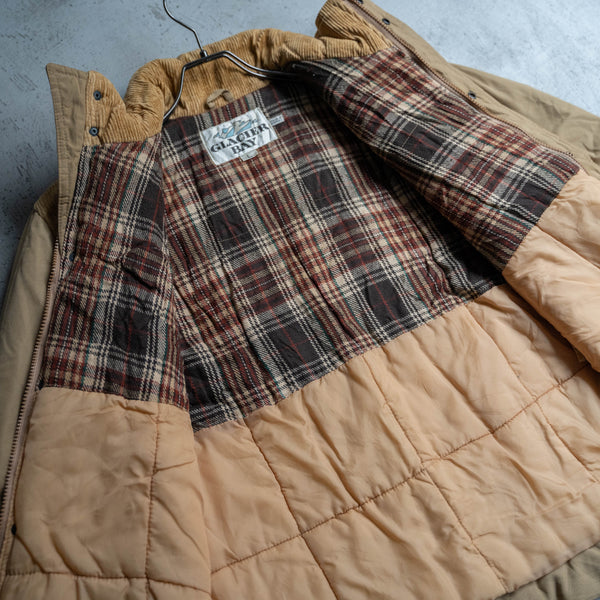 1980s khaki short hunting blouson