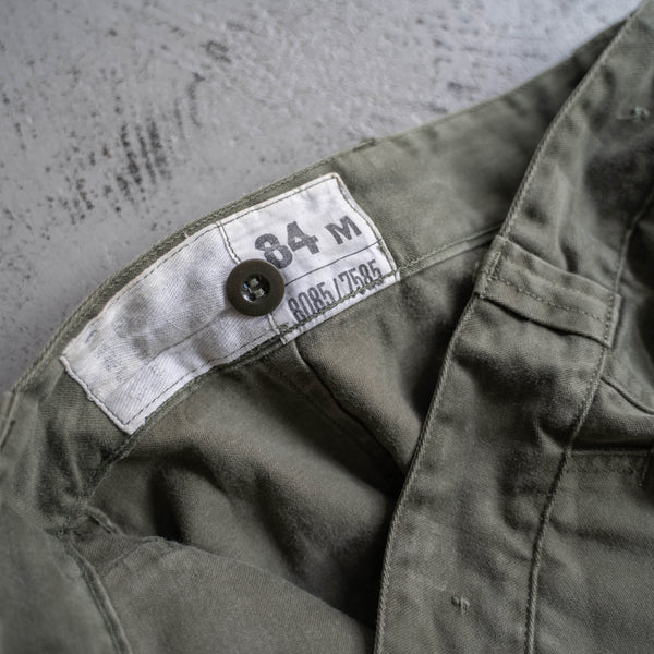 1960-80s French military M64 cargo pants -2