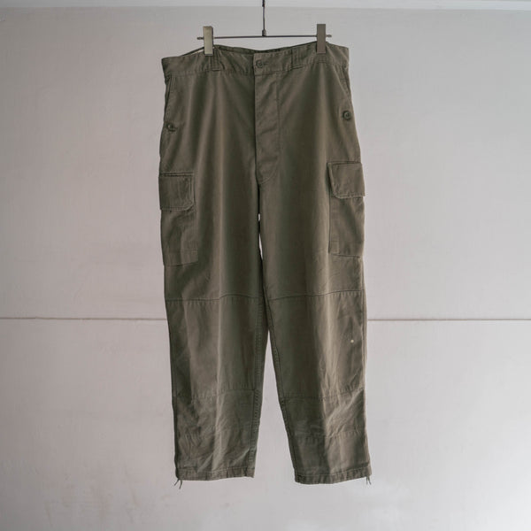 1960-80s French military M64 cargo pants -3