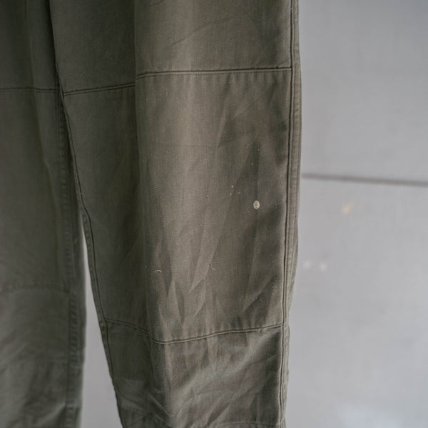 1960-80s French military M64 cargo pants -3