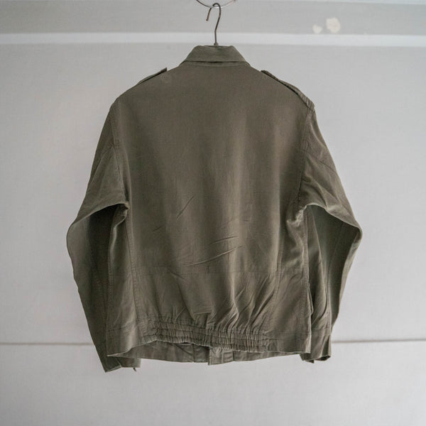 around 1980s French military remake short jacket