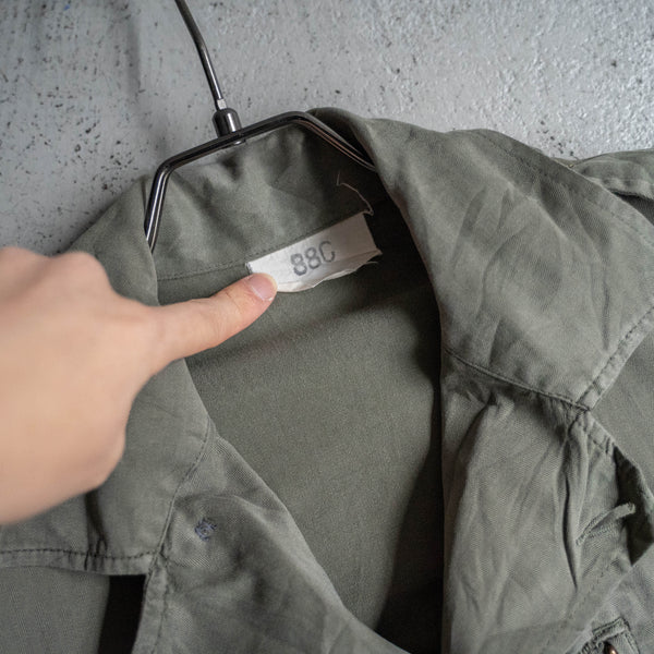 around 1980s French military remake short jacket