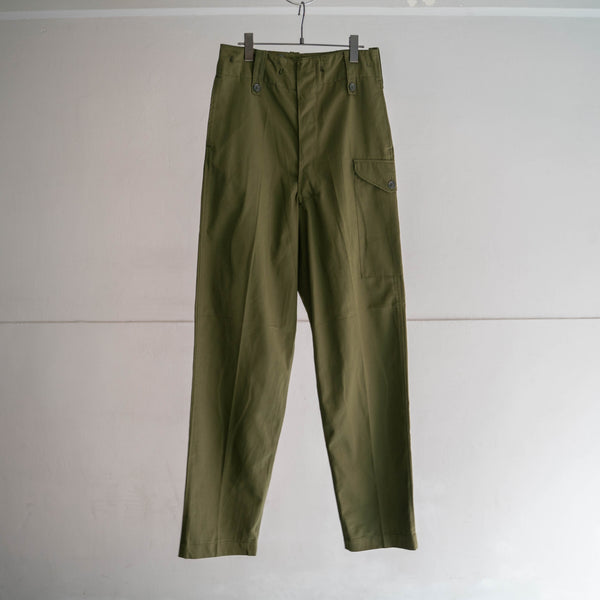 1970s British military one cargo pocket pants 'dead stock'