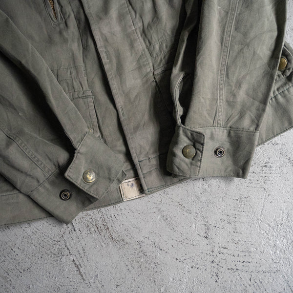 around 1980s French military remake short jacket
