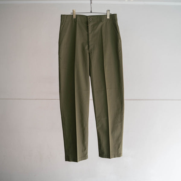 1980s US military green utility pants 'dead stock'