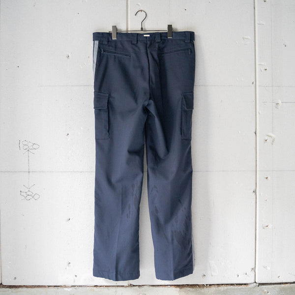 2000s Austrian police side line cargo pants -waist code remake-