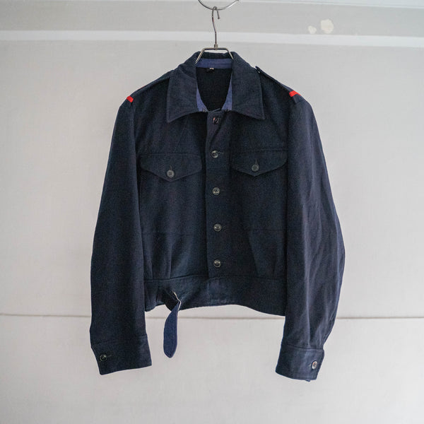 1950-60s France navy battle dress jacket -with ST patch-