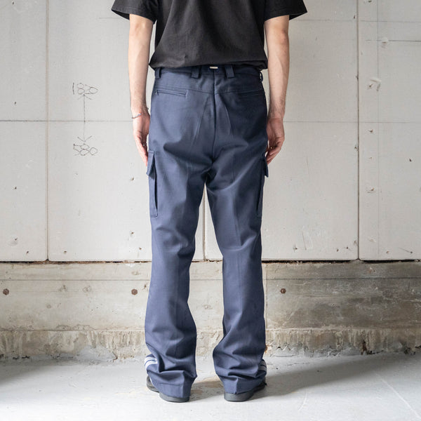 2000s Austrian police side line cargo pants -waist code remake-