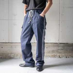 2000s Austrian police side line cargo pants -waist code remake-