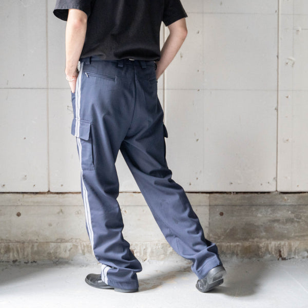 2000s Austrian police side line cargo pants -waist code remake-