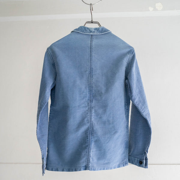 1960s France blue moleskin jacket 'ADOLPHE LAFONT'