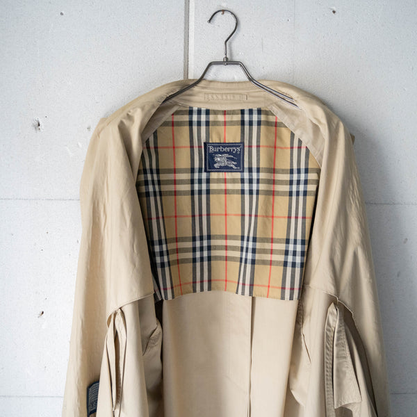 1980-90s Burberry's Balmacaan coat