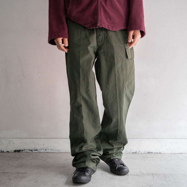 1990s Belgium military one cargo pocket pants