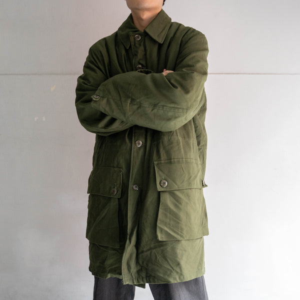 1950-80s Swedish military M-59 coat with liner 'dead stock'