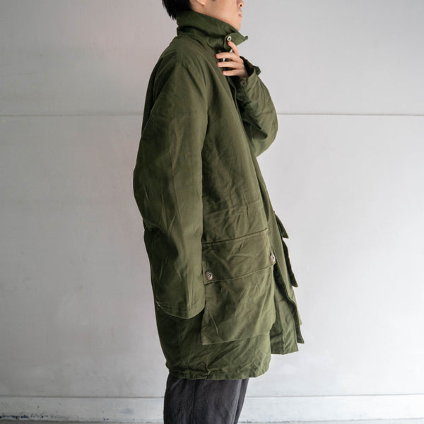 1950-80s Swedish military M-59 coat with liner 'dead stock'