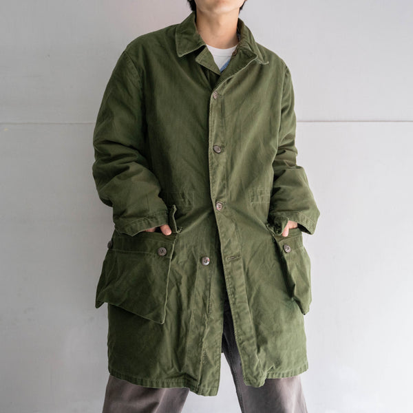 1950-80s Swedish military M-59 coat with liner