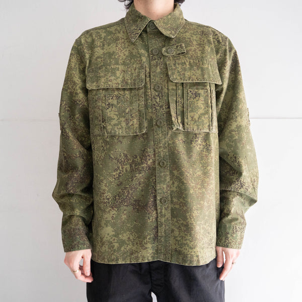 around2000s digital camouflage shirt jacket -civilian model-