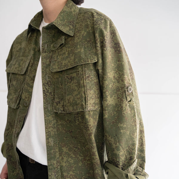 around2000s digital camouflage shirt jacket -civilian model-