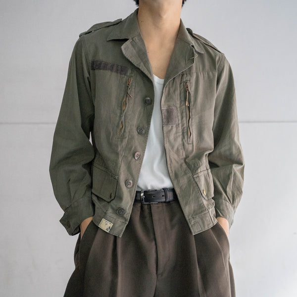 around 1980s French military remake short jacket