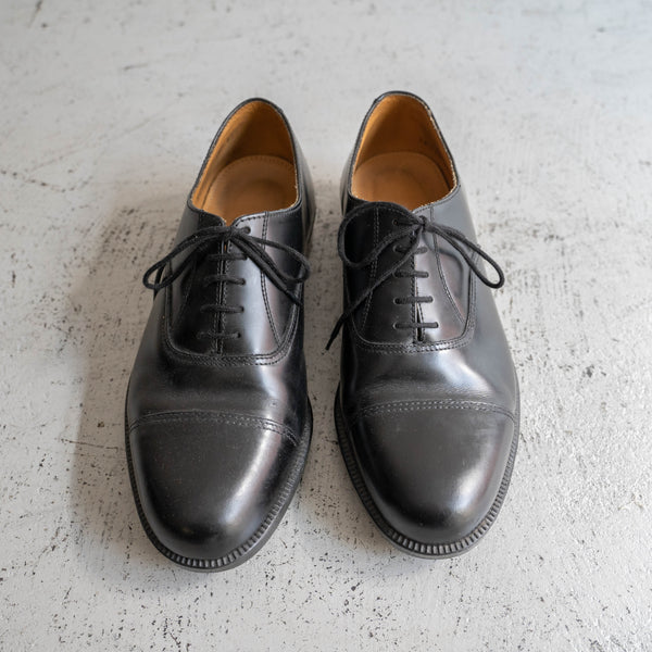 2000s British military black leather shoes 'mint condition'