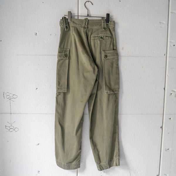 1970s Dutch military cargo pants -with side adjuster-