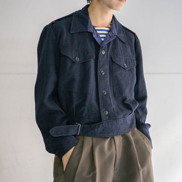 1950-60s France navy battle dress jacket -with ST patch-