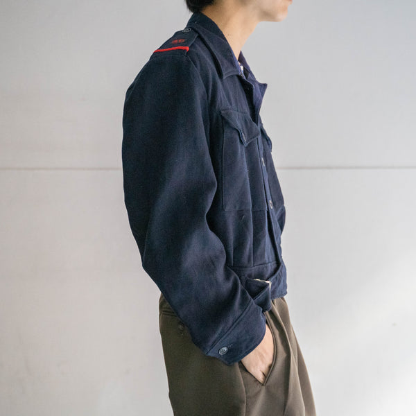 1950-60s France navy battle dress jacket -with ST patch-