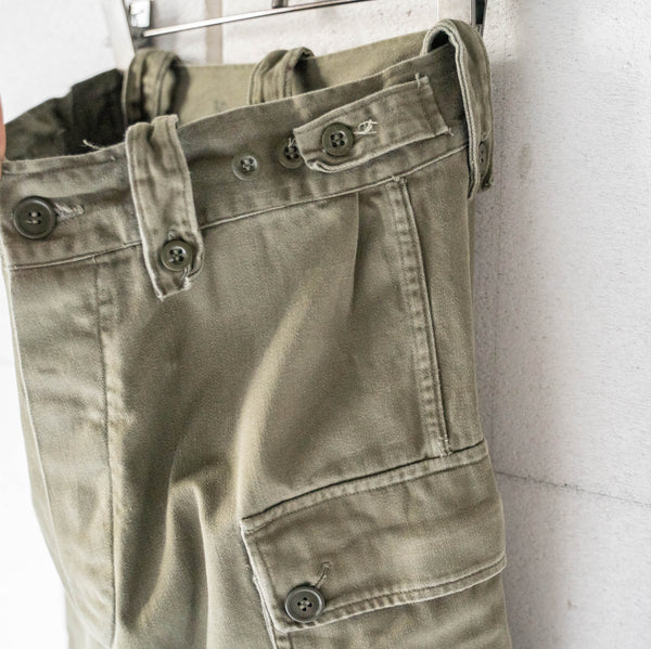 1970s Dutch military cargo pants -with side adjuster-