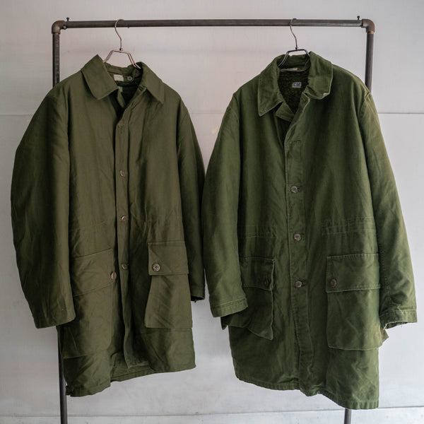 1950-80s Swedish military M-59 coat with liner