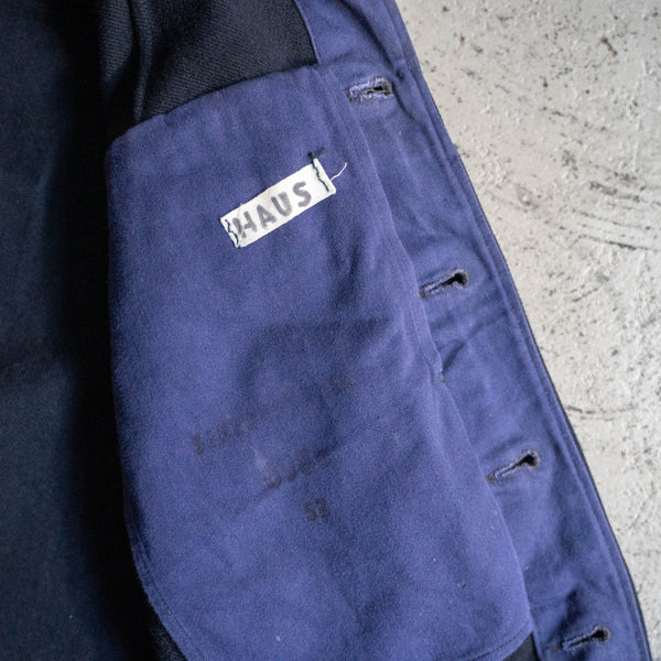 1950-60s France navy battle dress jacket -with ST patch-