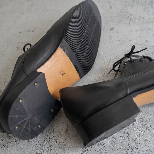 around 2000s Italian military leather shoes ‘dead stock’ -4