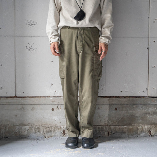 1970s Dutch military cargo pants -with side adjuster-