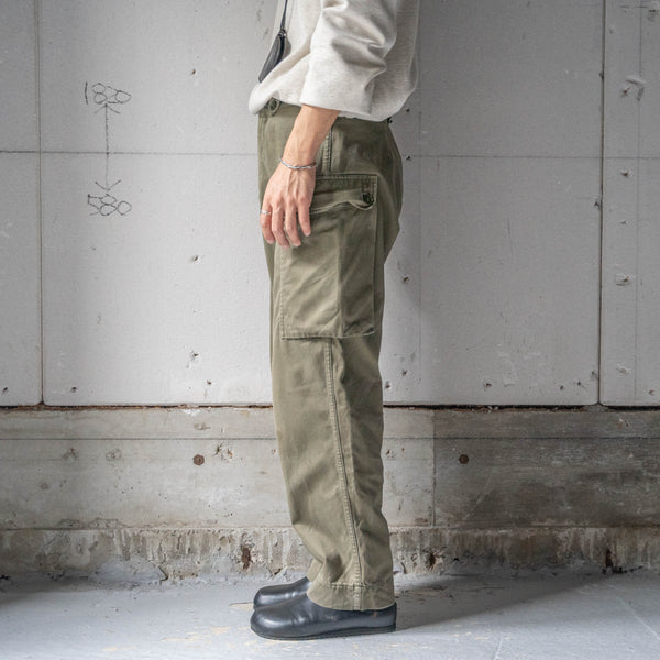 1970s Dutch military cargo pants -with side adjuster-