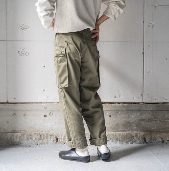 1970s Dutch military cargo pants -with side adjuster-