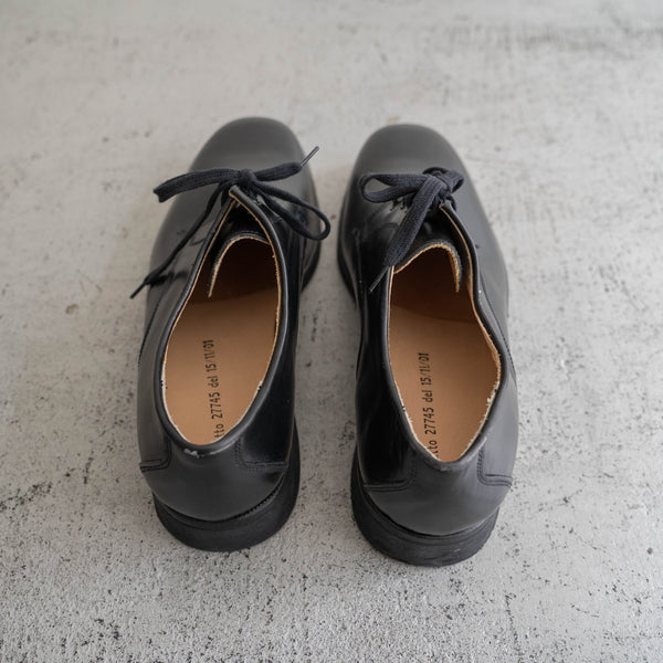 around 2000s Italian military leather shoes ‘dead stock’ -2