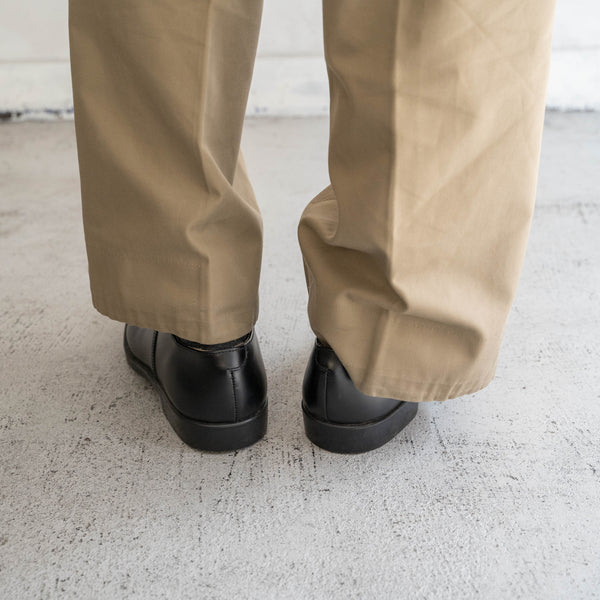2000s British military black leather shoes 'mint condition'