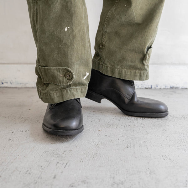 around 2000s Italian military leather shoes ‘dead stock’ -4