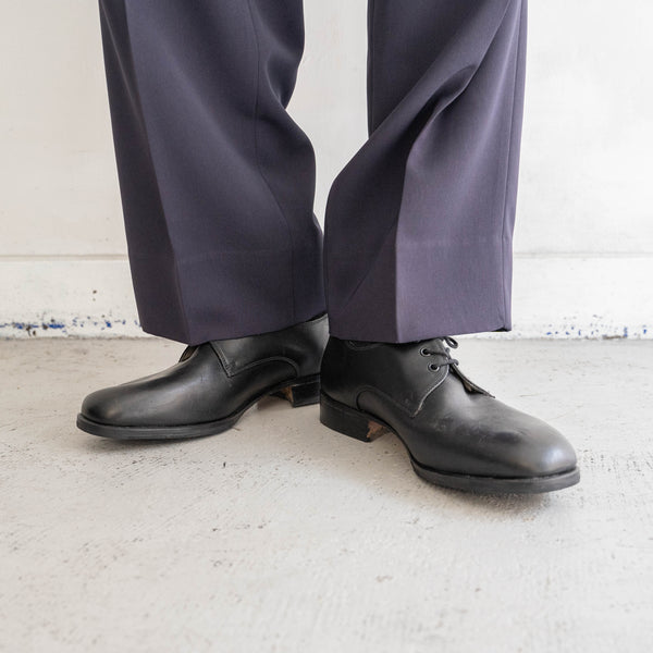 around 2000s Italian military leather shoes ‘dead stock’ -2