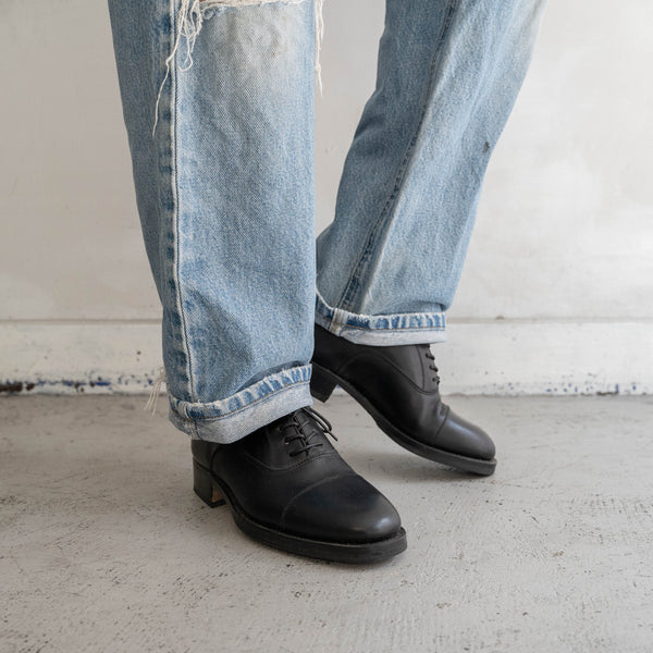 around 2000s Italian military leather shoes ‘dead stock’ -1