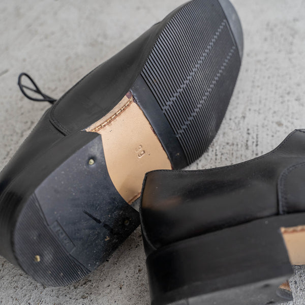 around 2000s Italian military leather shoes ‘dead stock’ -1