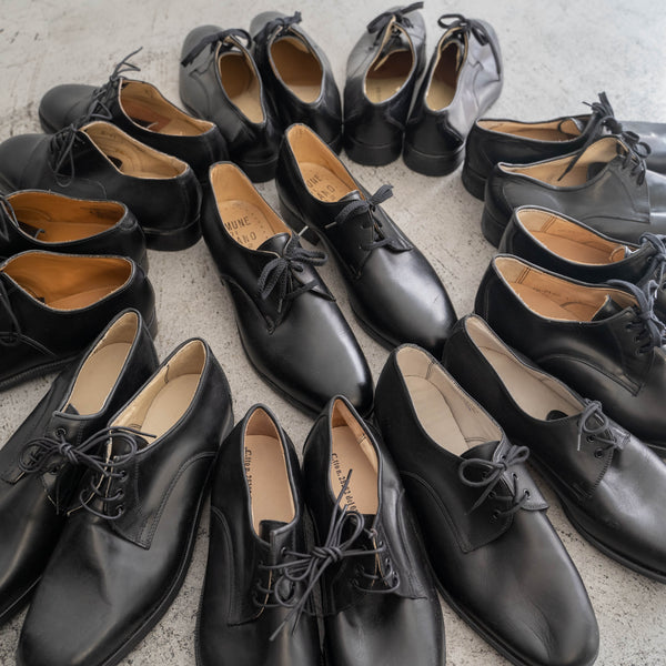 around 2000s Italian military leather shoes ‘dead stock’ -2